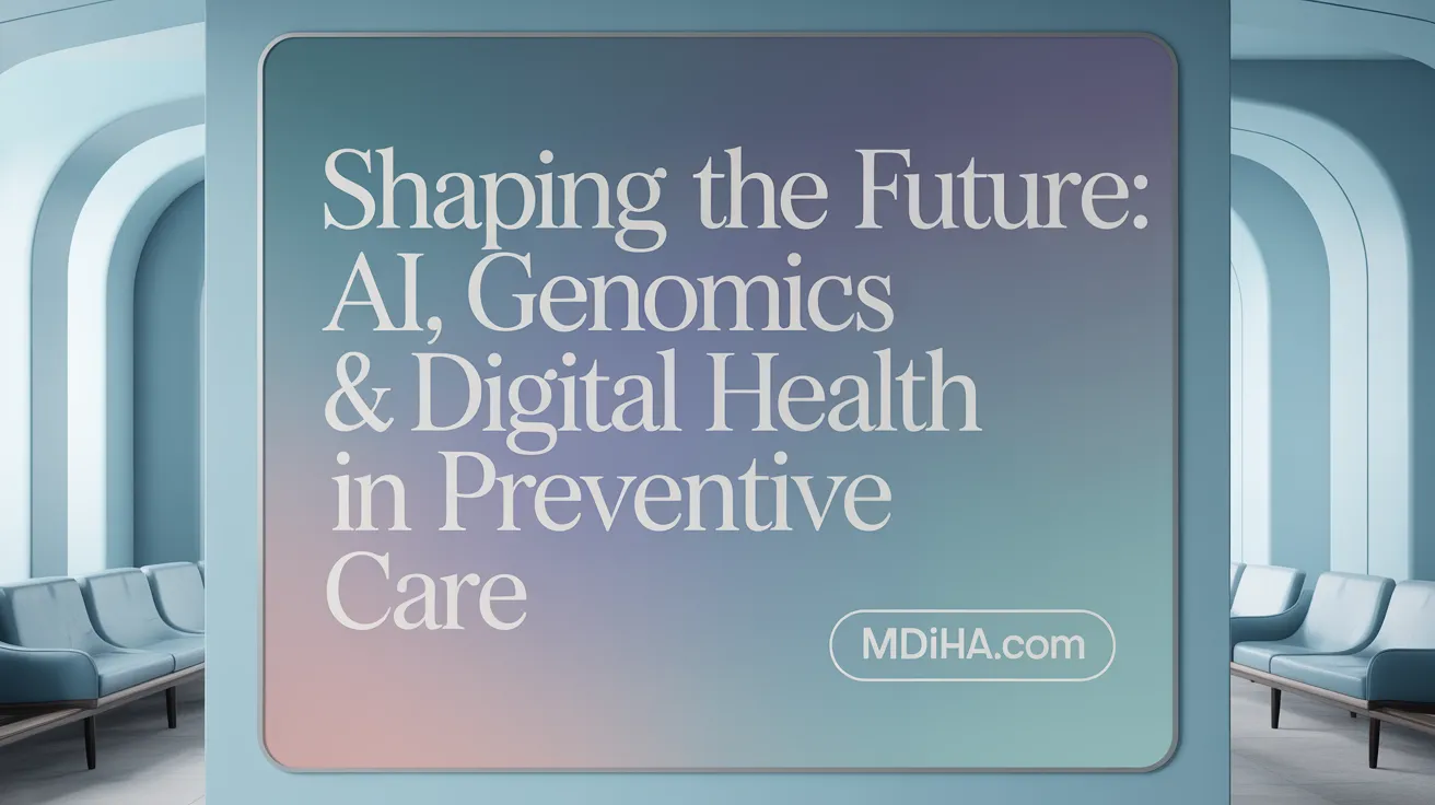 Shaping the Future: AI, Genomics & Digital Health in Preventive Care