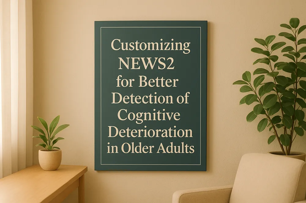 Customizing NEWS2 for Better Detection of Cognitive Deterioration in Older Adults