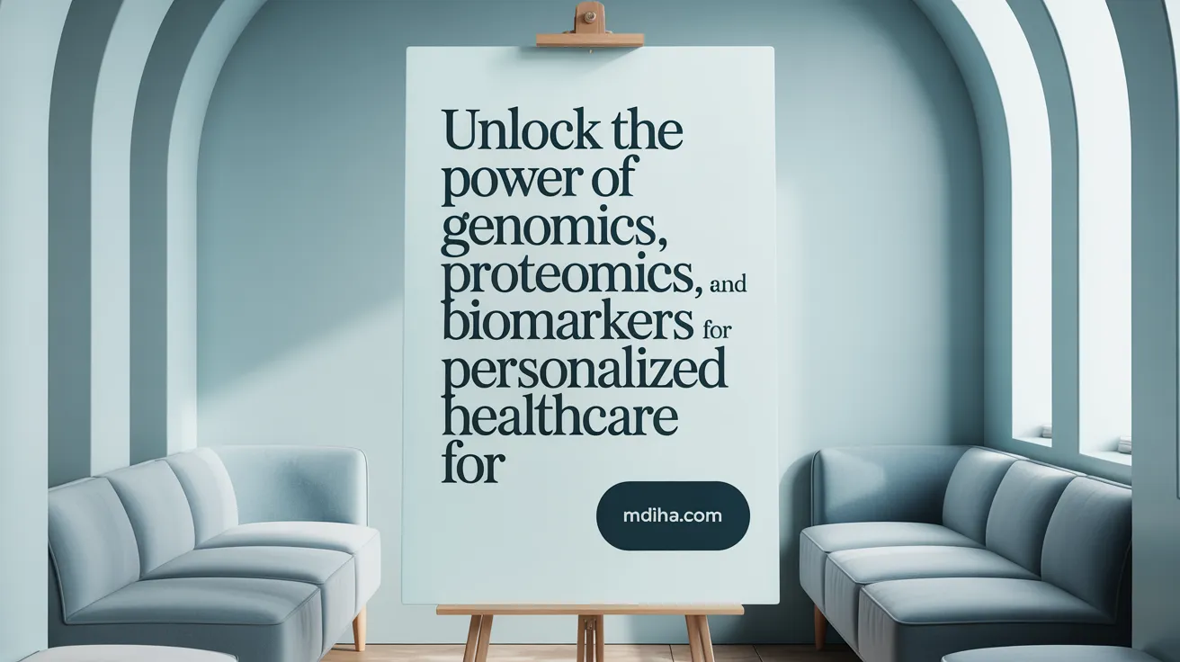Unlock the Power of Genomics, Proteomics, and Biomarkers for Personalized Healthcare