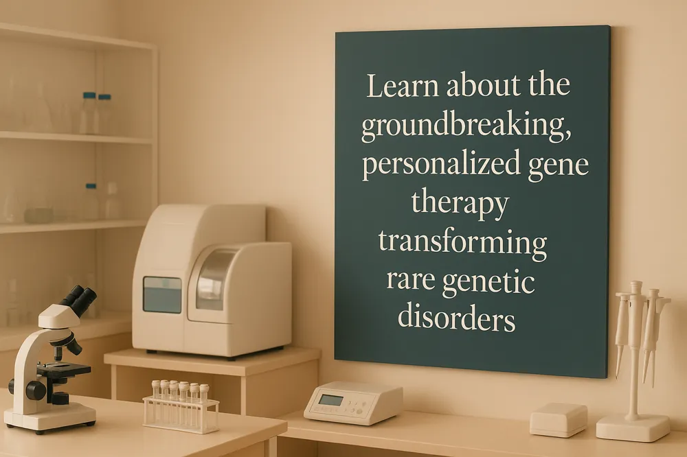 Learn about the groundbreaking, personalized gene therapy transforming rare genetic disorders
