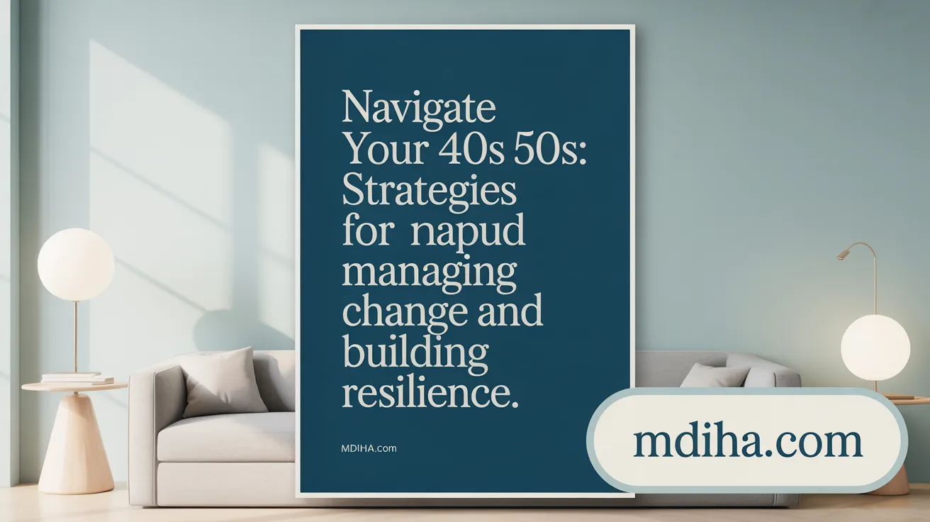Navigate Your 40s and 50s: Strategies for Managing Change and Building Resilience