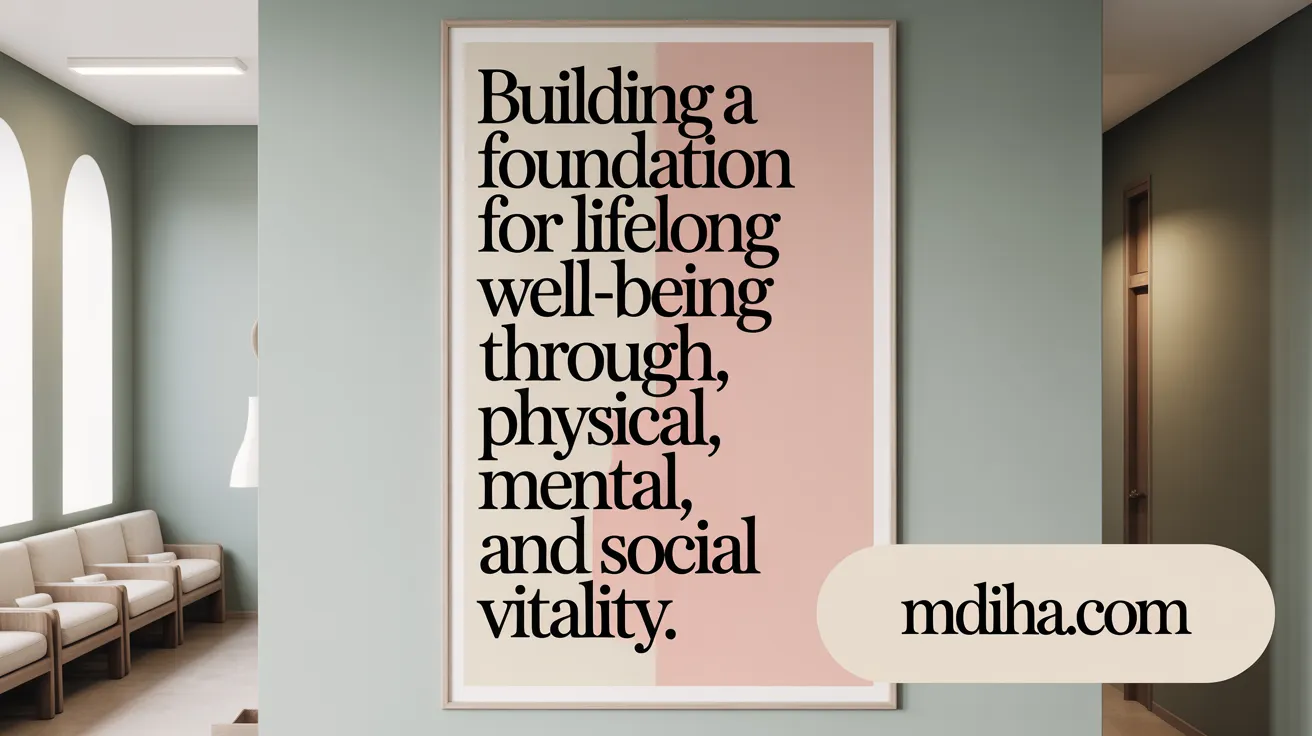 Building a Foundation for Lifelong Well-being Through Physical, Mental, and Social Vitality
