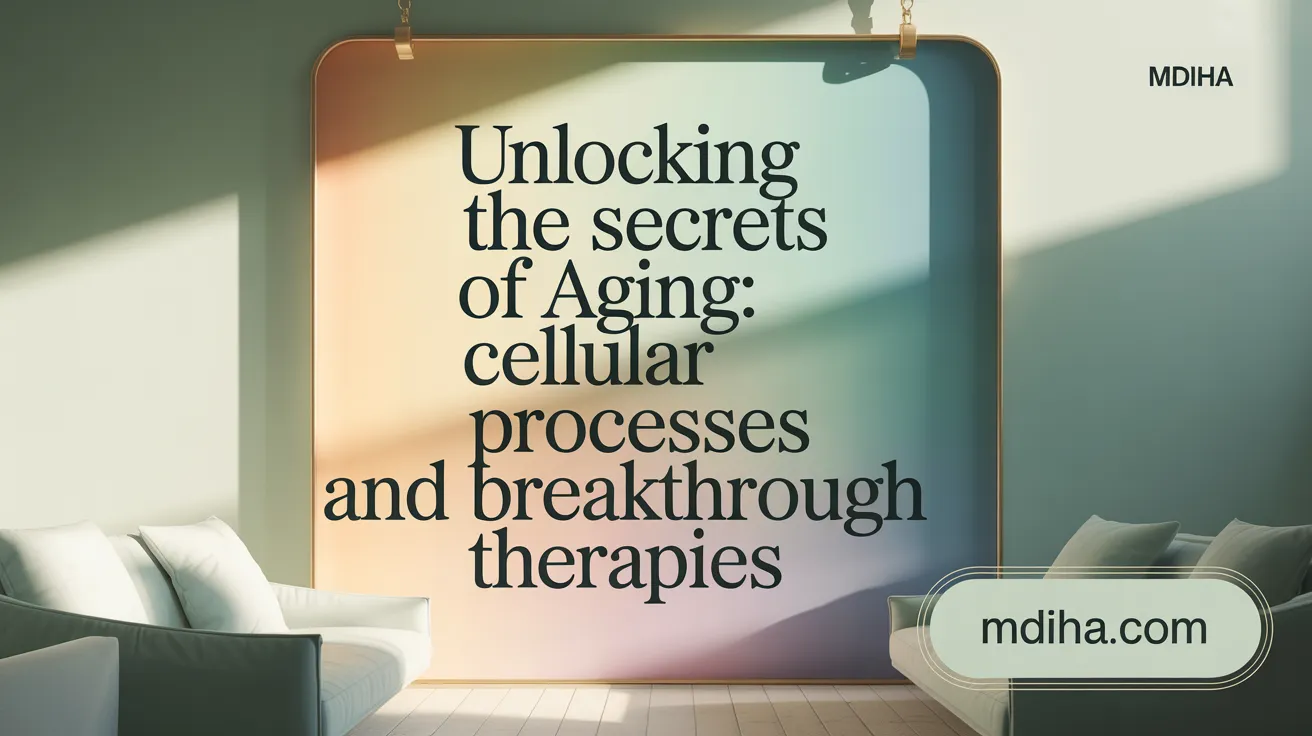 Unlocking the Secrets of Aging: Cellular Processes and Breakthrough Therapies