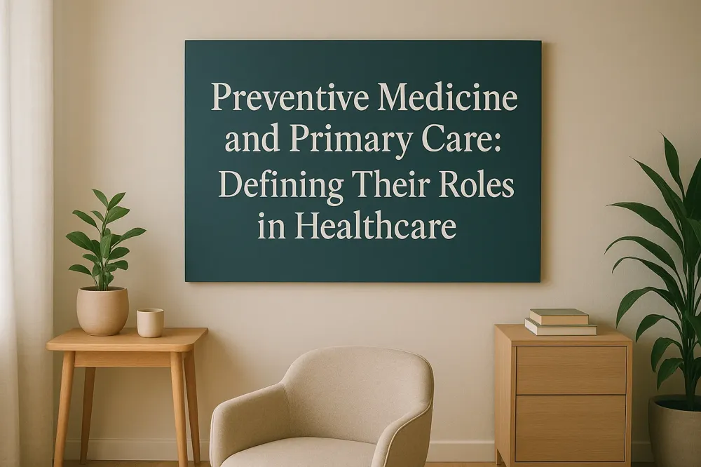 Preventive Medicine and Primary Care: Defining Their Roles in Healthcare