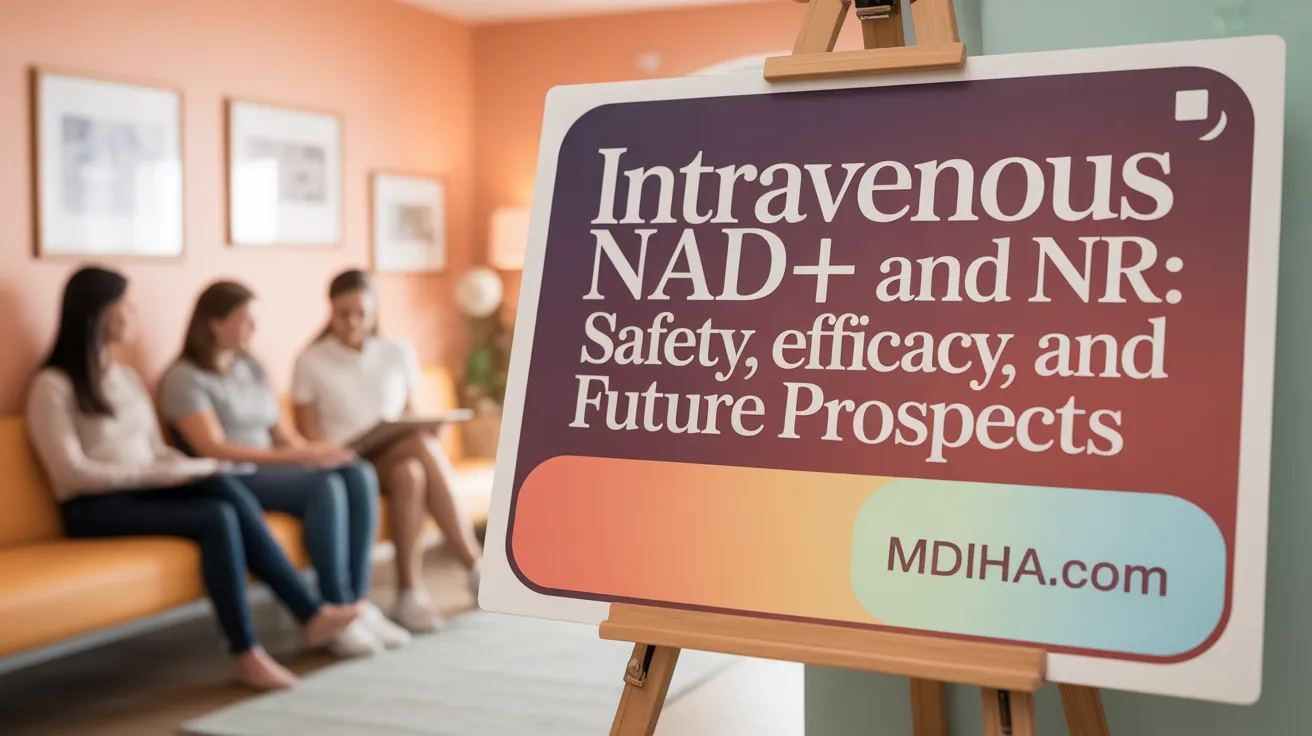 Intravenous NAD⁺ and NR: Safety, Efficacy, and Future Prospects