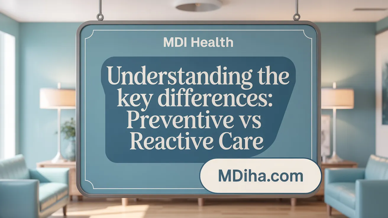 Understanding the Key Differences: Preventive vs Reactive Care