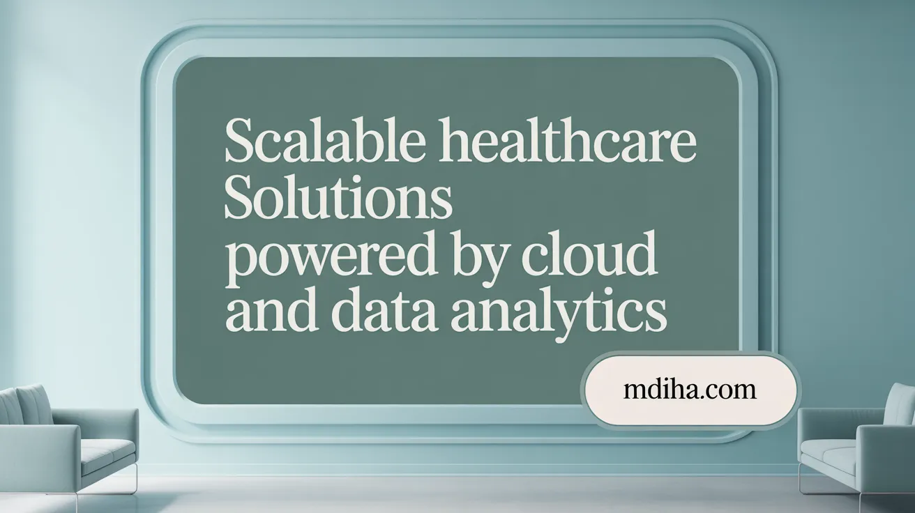 Scalable Healthcare Solutions Powered by Cloud and Data Analytics
