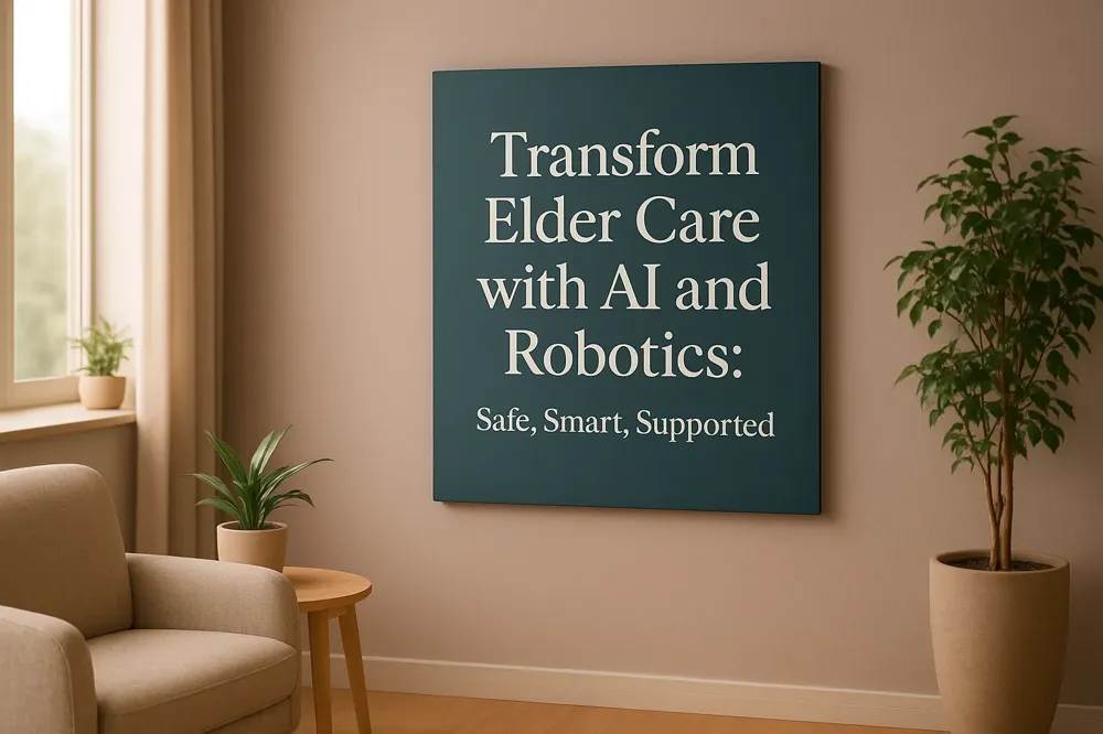 Transform Elder Care with AI and Robotics: Safe, Smart, Supported