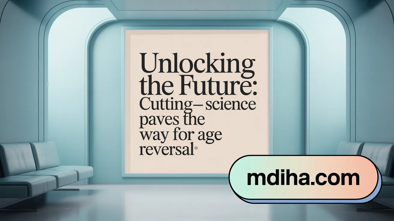 Unlocking the Future: Cutting-Edge Science Paves the Way for Age Reversal