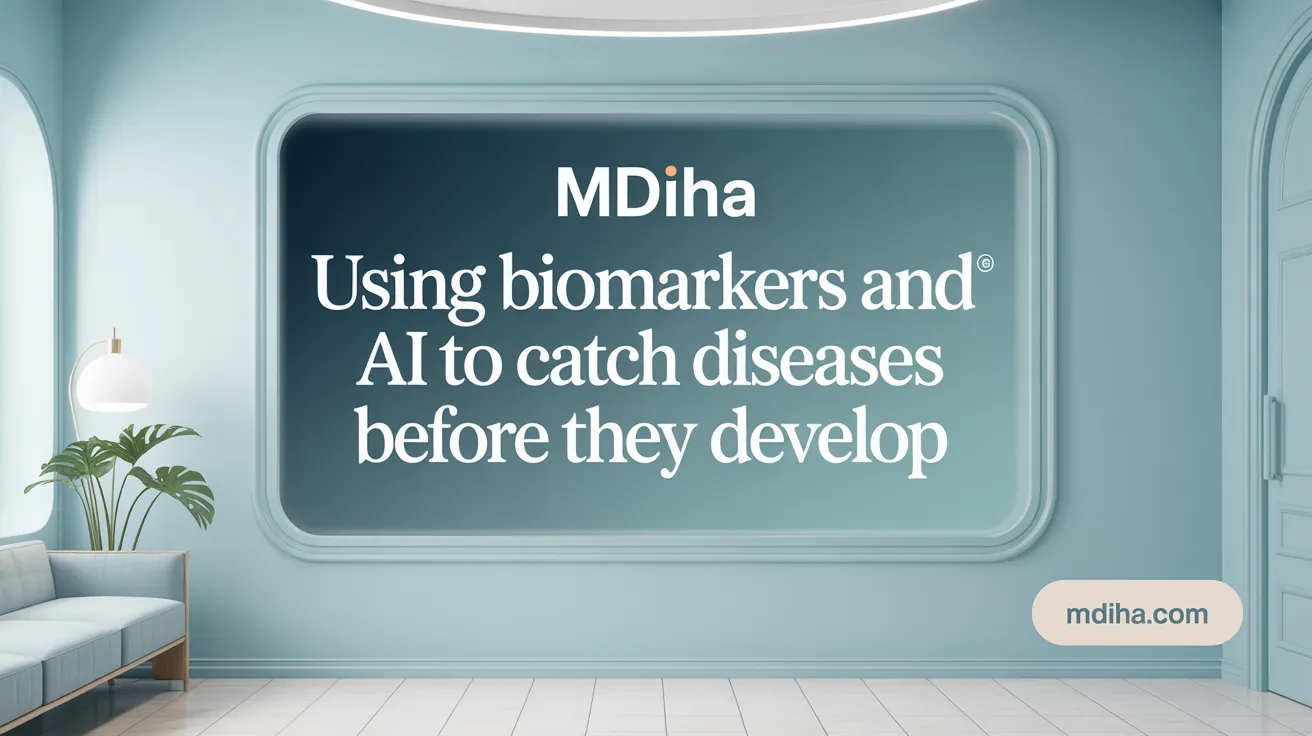 Using biomarkers and AI to catch diseases before they develop