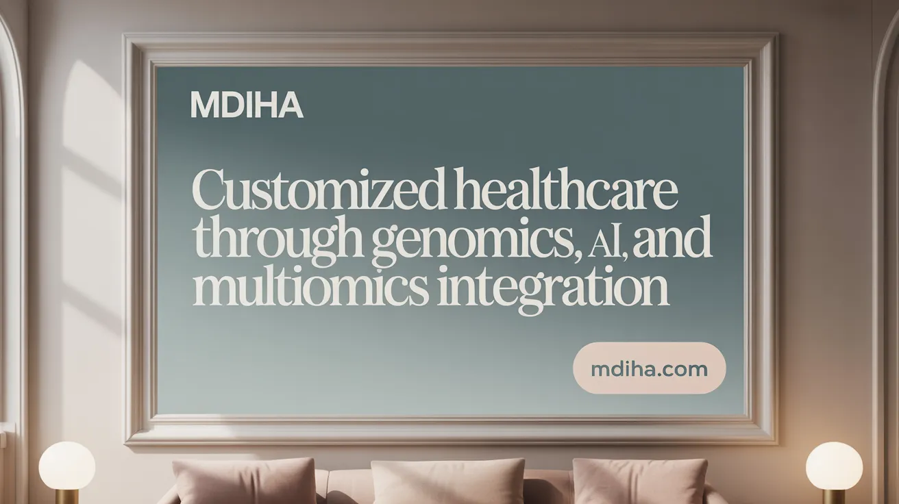 Customized healthcare through genomics, AI, and multiomics integration