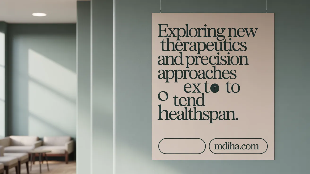 Exploring New Therapeutics and Precision Approaches to Extend Healthspan