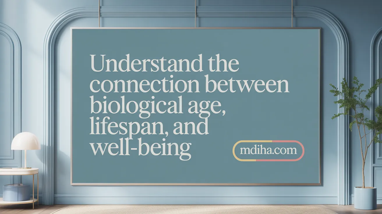 Understand the Connection Between Biological Age, Lifespan, and Well-being