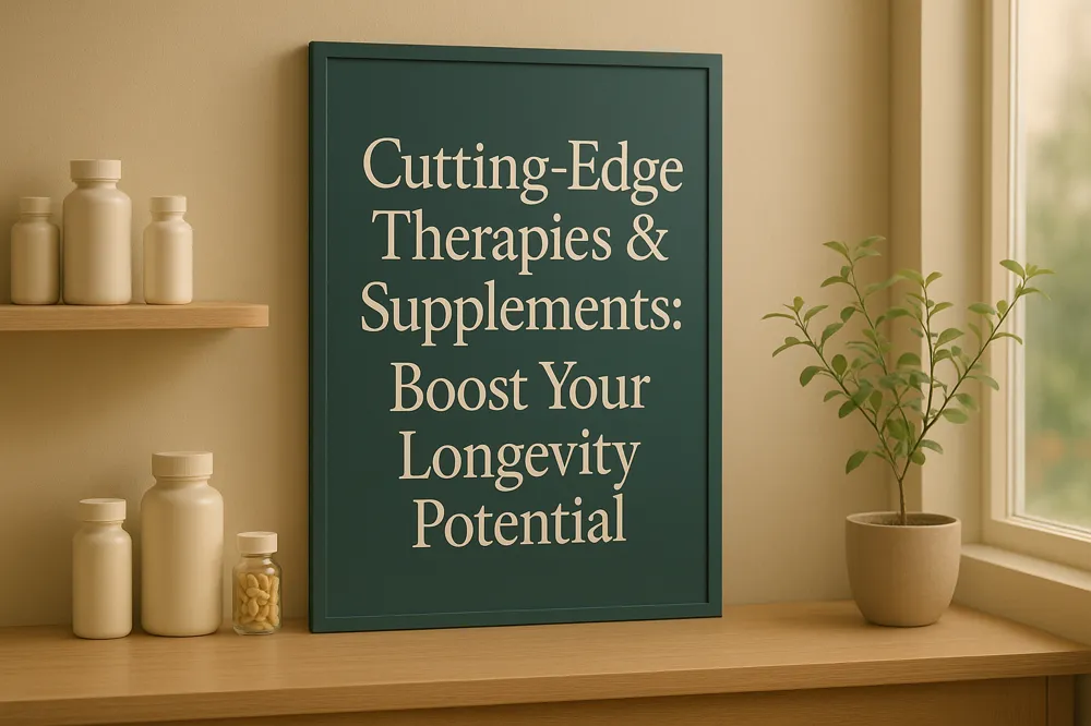 Cutting-Edge Therapies & Supplements: Boost Your Longevity Potential
