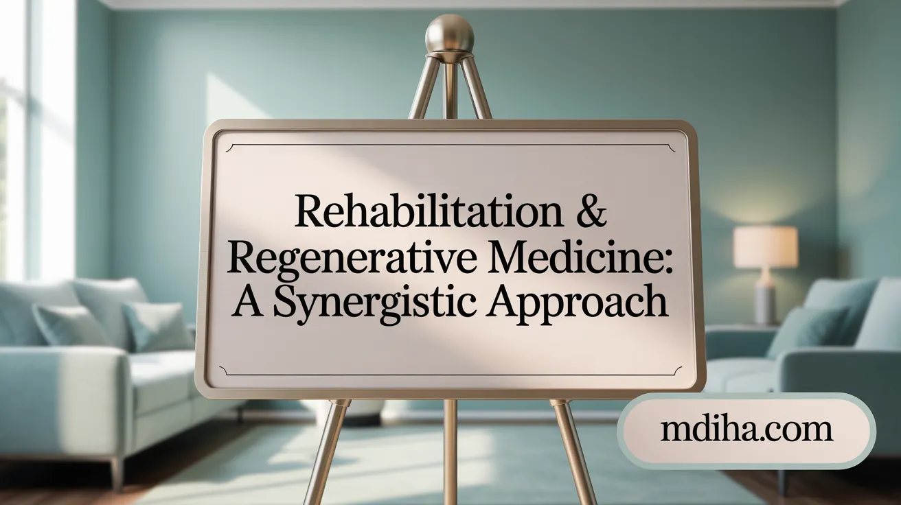 Rehabilitation & Regenerative Medicine: A Synergistic Approach