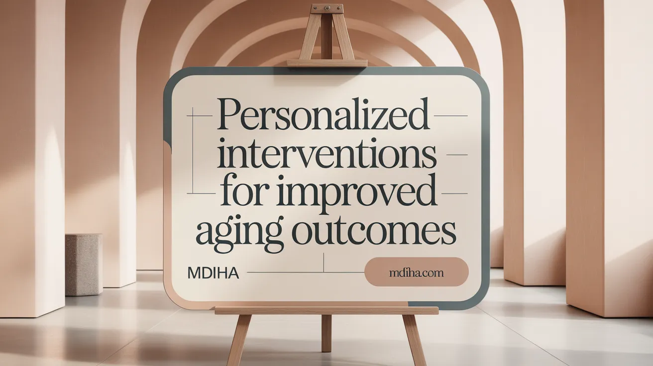 Personalized Interventions for Improved Aging Outcomes