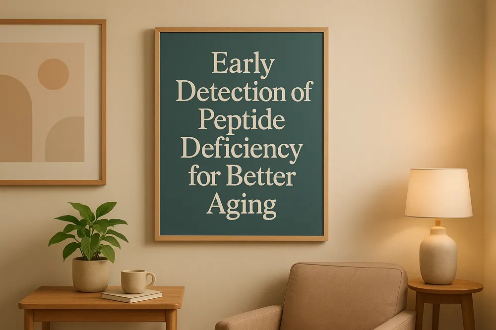 Early Detection of Peptide Deficiency for Better Aging