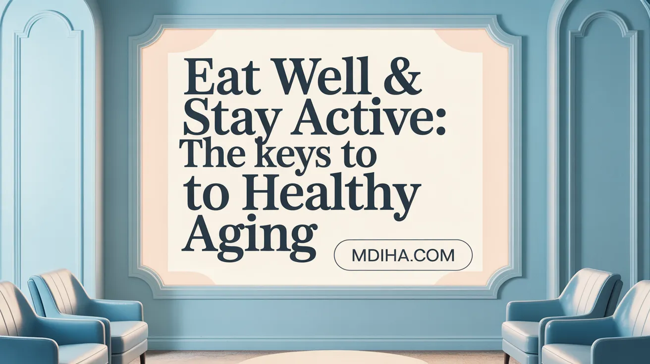 Eat Well & Stay Active: The Keys to Healthy Aging