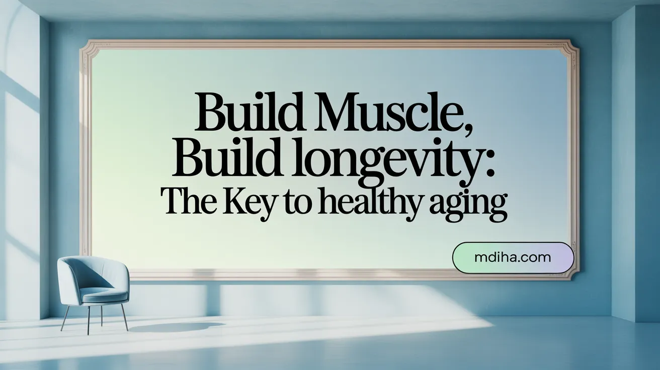 Build Muscle, Build Longevity: The Key to Healthy Aging