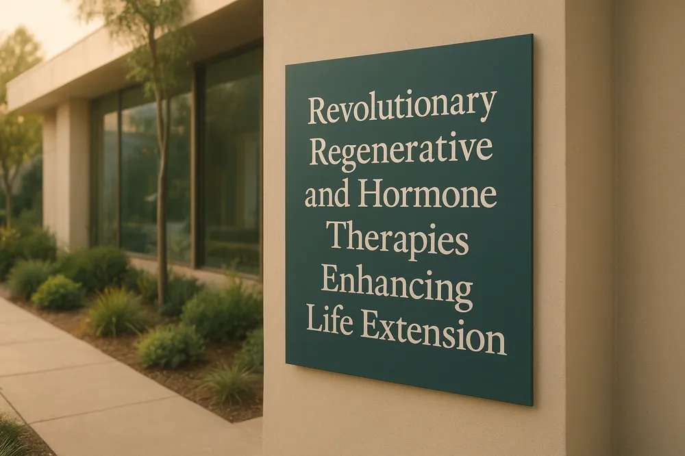 Revolutionary Regenerative and Hormone Therapies Enhancing Life Extension