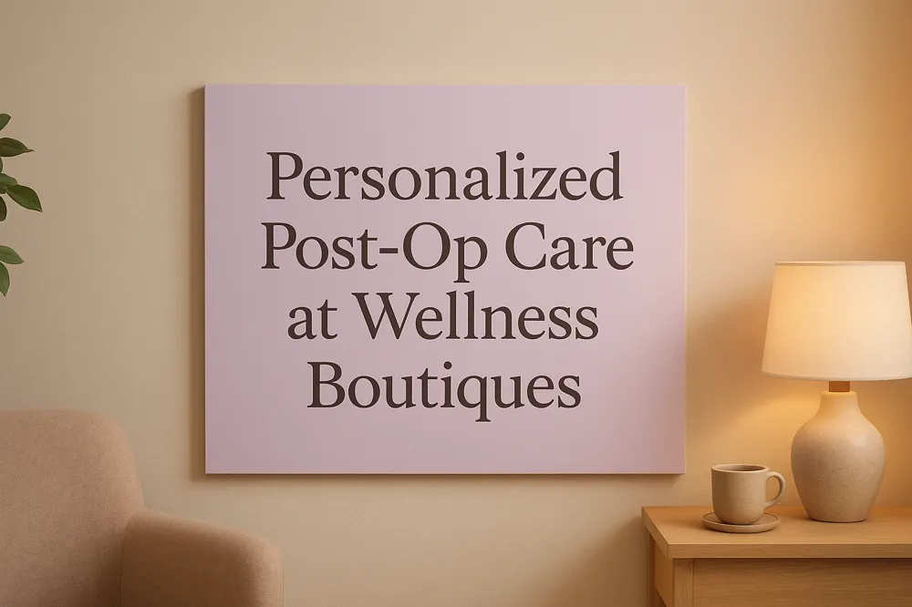 Personalized Post-Op Care at Wellness Boutiques