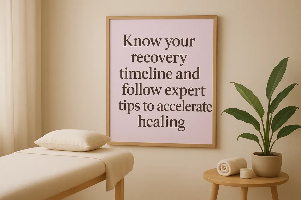 Know your recovery timeline and follow expert tips to accelerate healing