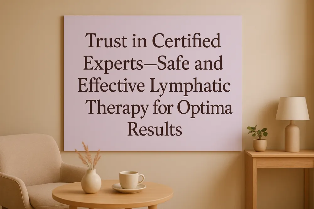 Trust in Certified Experts—Safe and Effective Lymphatic Therapy for Optimal Results
