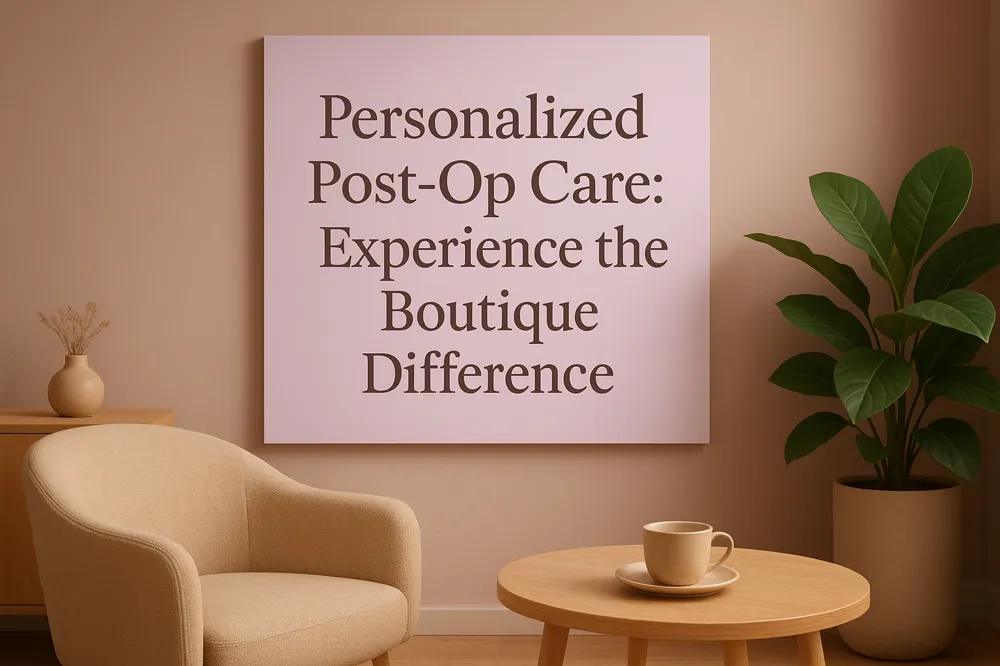 Personalized Post-Op Care: Experience the Boutique Difference