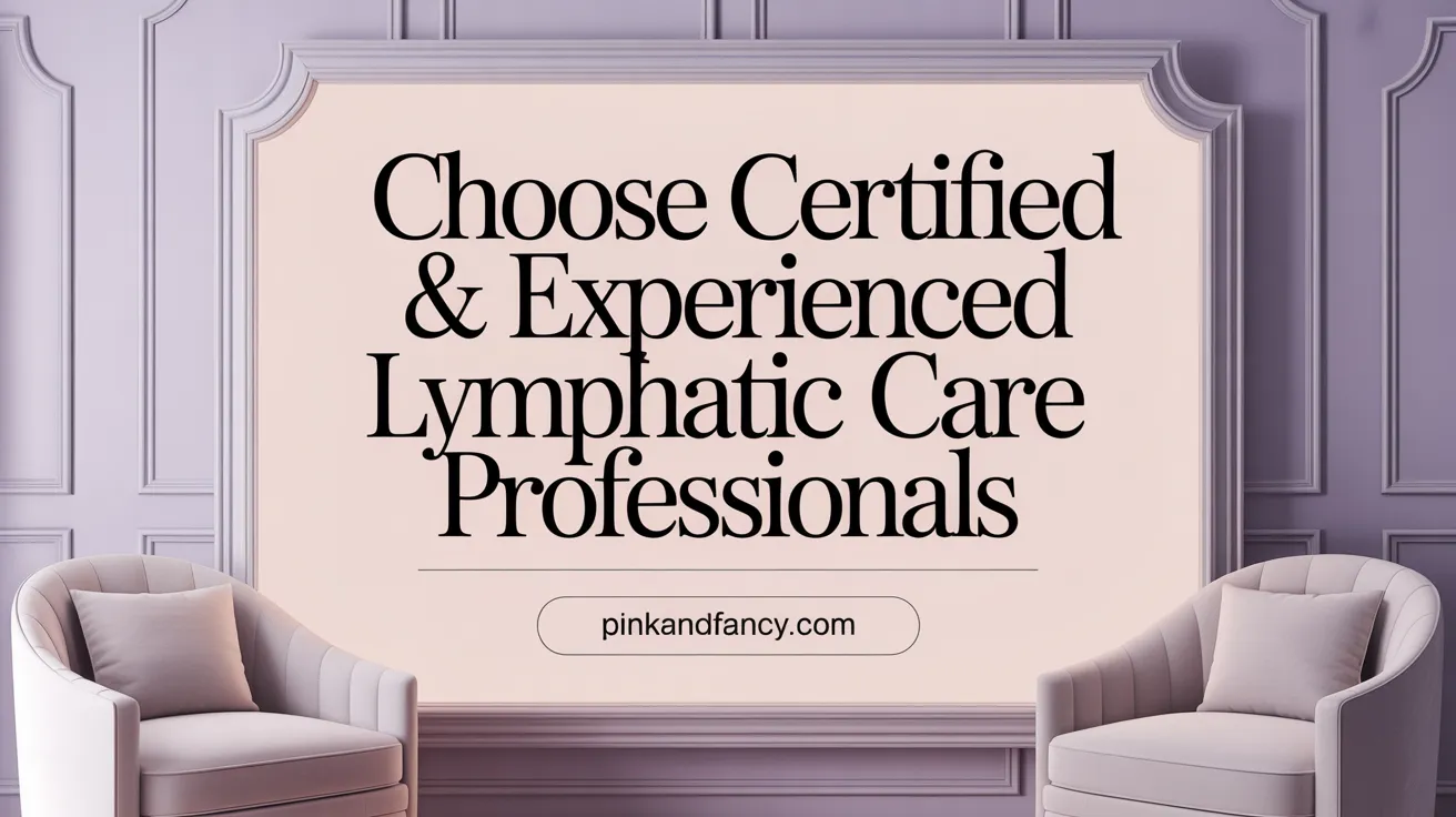Choose Certified &amp; Experienced Lymphatic Care Professionals