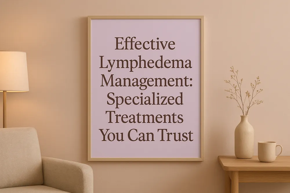 Effective Lymphedema Management: Specialized Treatments You Can Trust