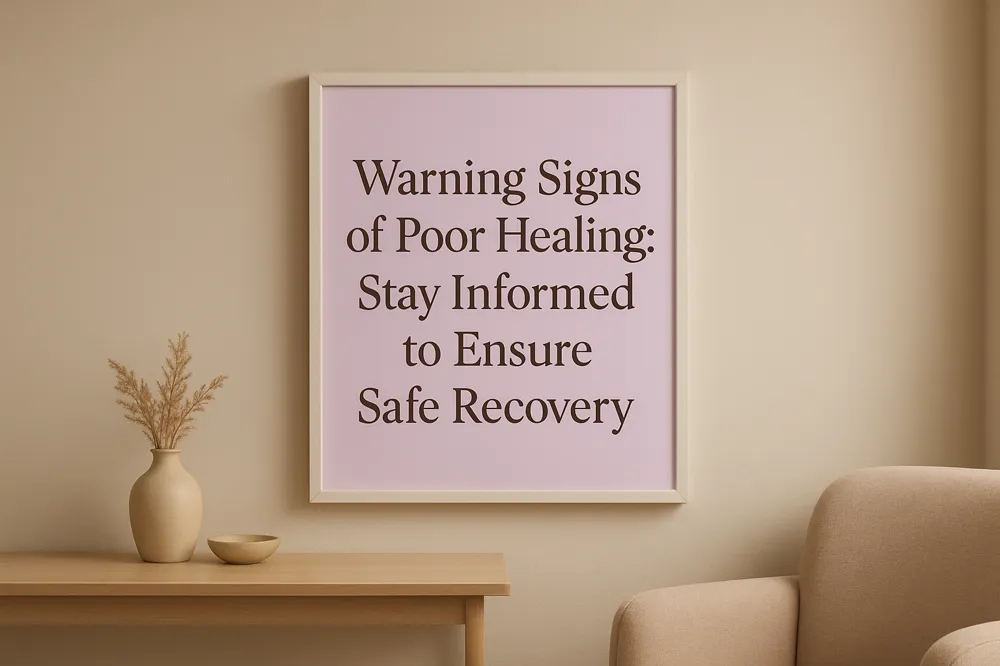 Warning Signs of Poor Healing: Stay Informed to Ensure Safe Recovery