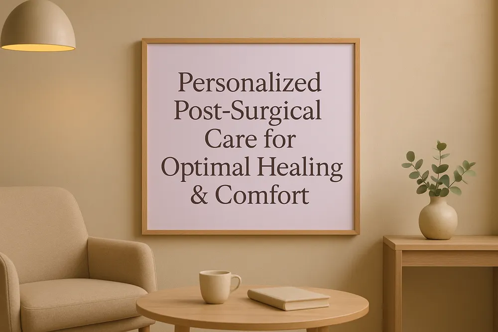 Personalized Post-Surgical Care for Optimal Healing & Comfort