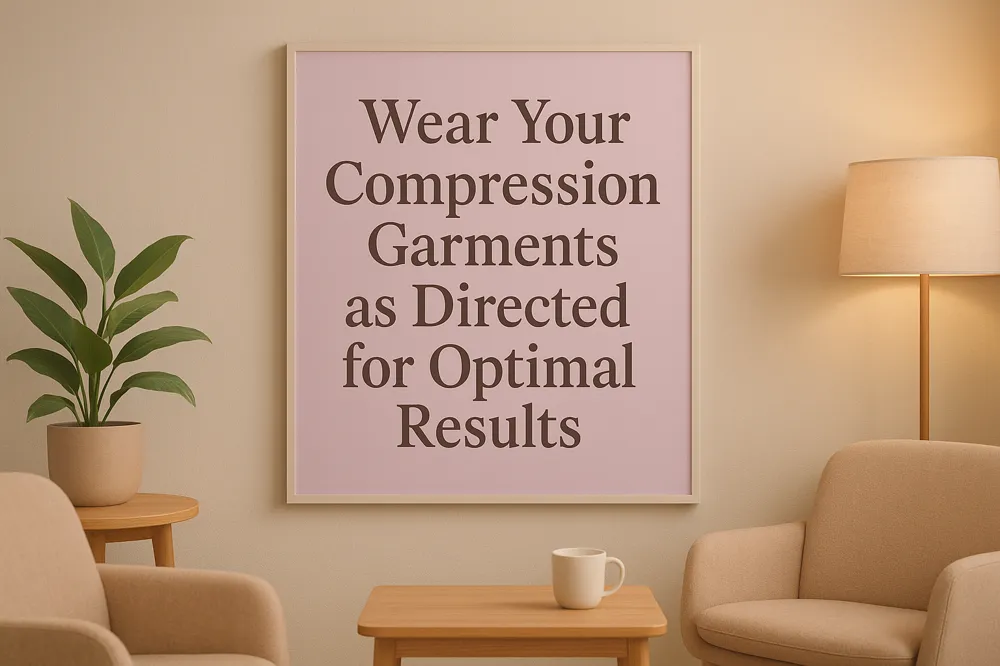 Wear Your Compression Garments as Directed for Optimal Results