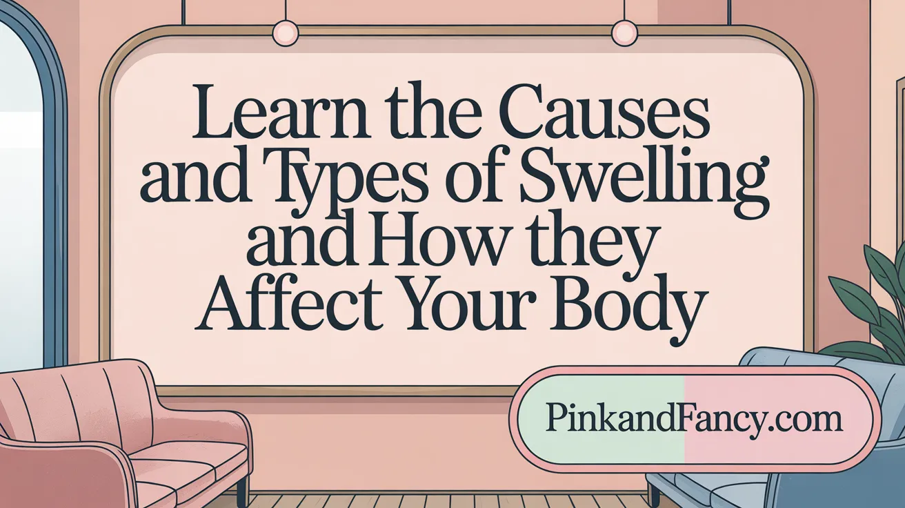 Learn the Causes and Types of Swelling and How They Affect Your Body