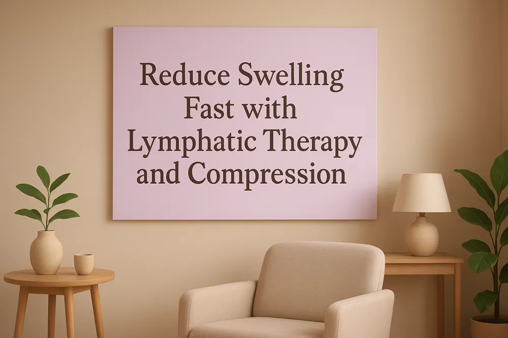 Reduce Swelling Fast with Lymphatic Therapy and Compression