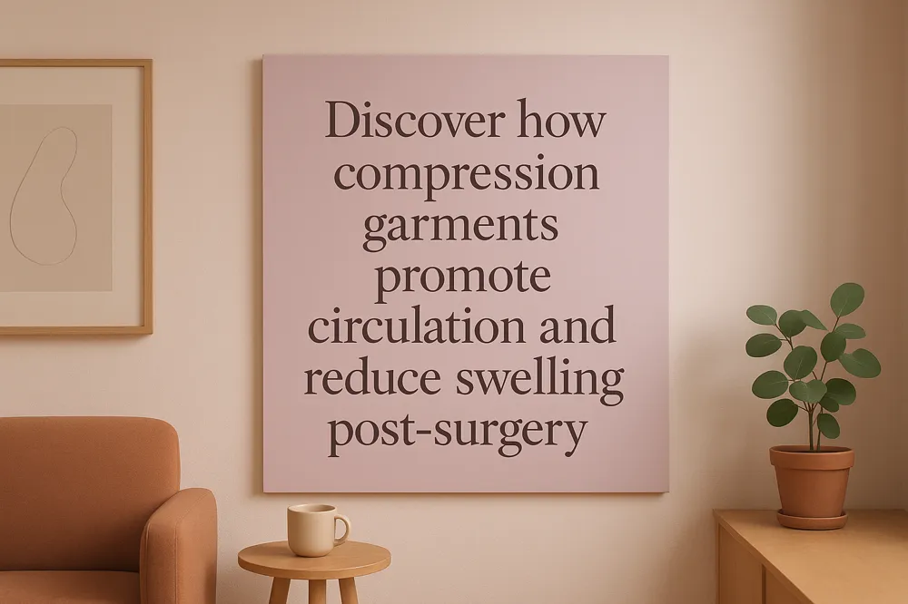 Discover how compression garments promote circulation and reduce swelling post-surgery