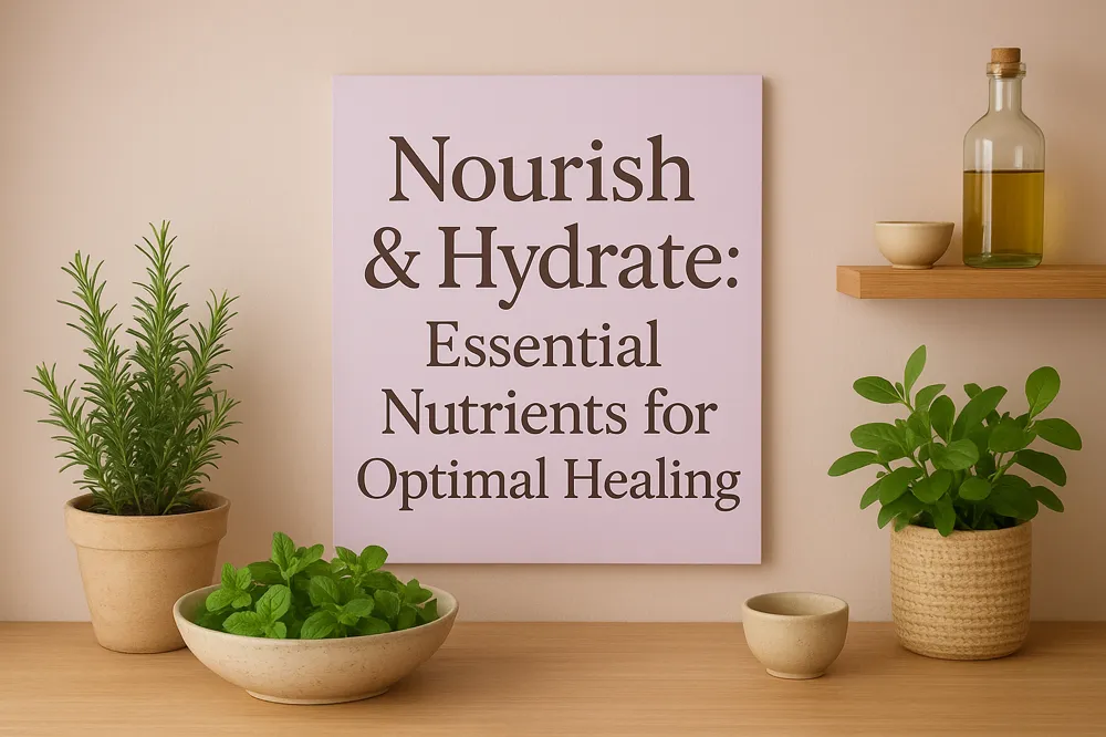 Nourish &amp; Hydrate: Essential Nutrients for Optimal Healing
