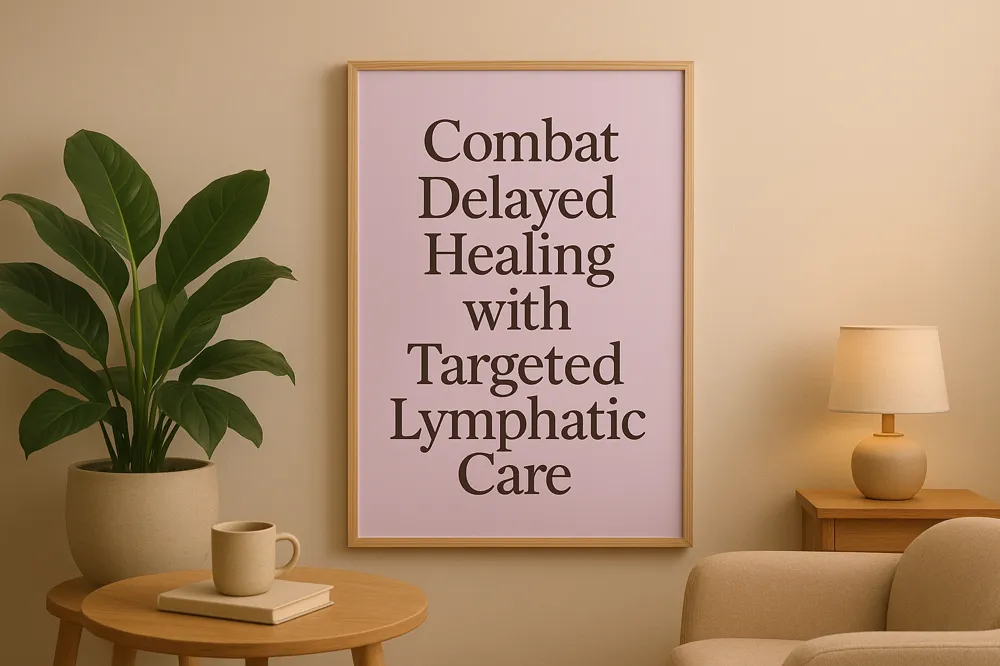 Combat Delayed Healing with Targeted Lymphatic Care