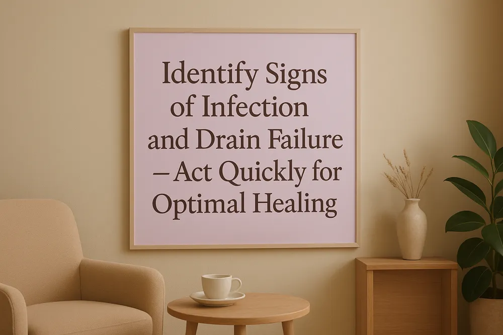 Identify Signs of Infection and Drain Failure – Act Quickly for Optimal Healing