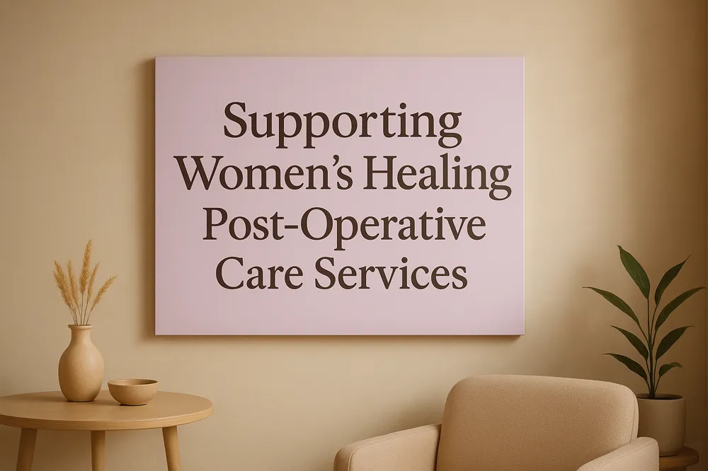 Supporting Women's Healing: Post-Operative Care Services