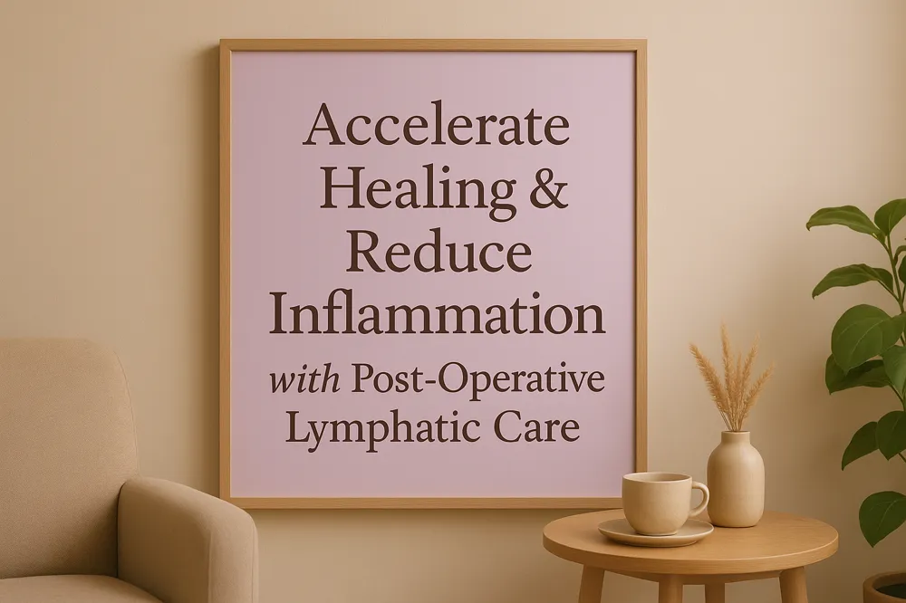 Accelerate Healing &amp; Reduce Inflammation with Post-Operative Lymphatic Care