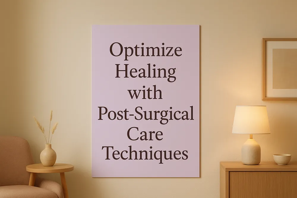Optimize Healing with Post-Surgical Care Techniques
