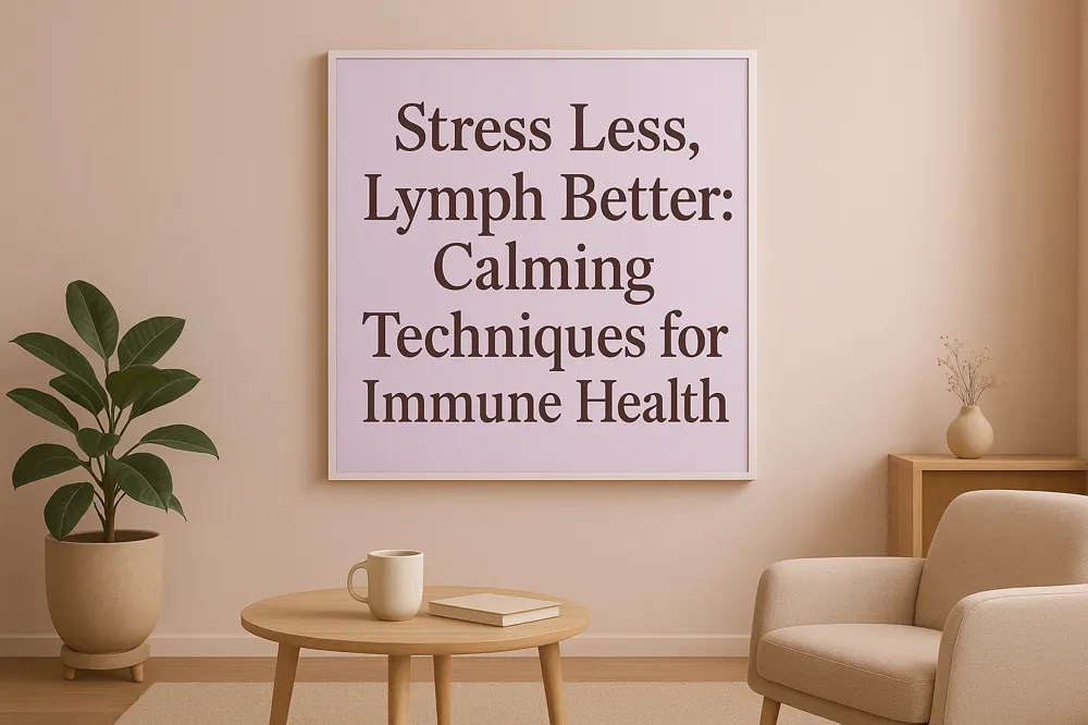 Stress Less, Lymph Better: Calming Techniques for Immune Health