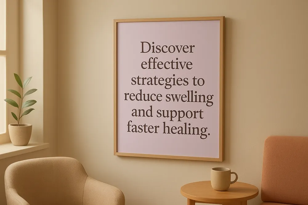 Discover effective strategies to reduce swelling and support faster healing.