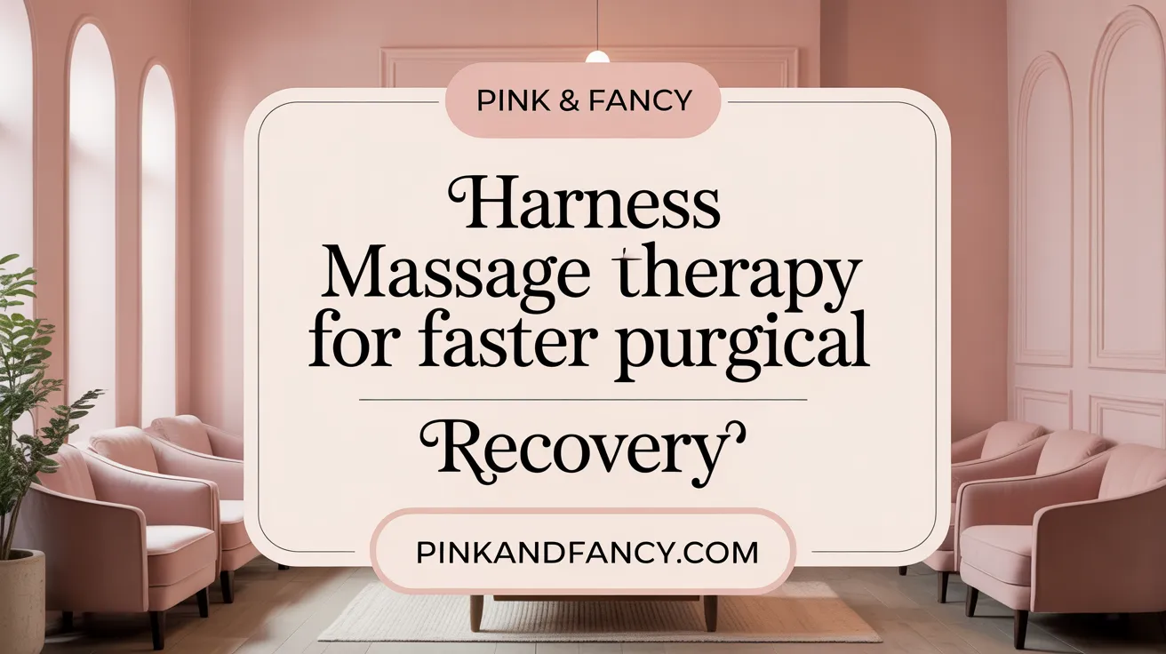 Harness Massage Therapy for Faster Post-Surgical Recovery