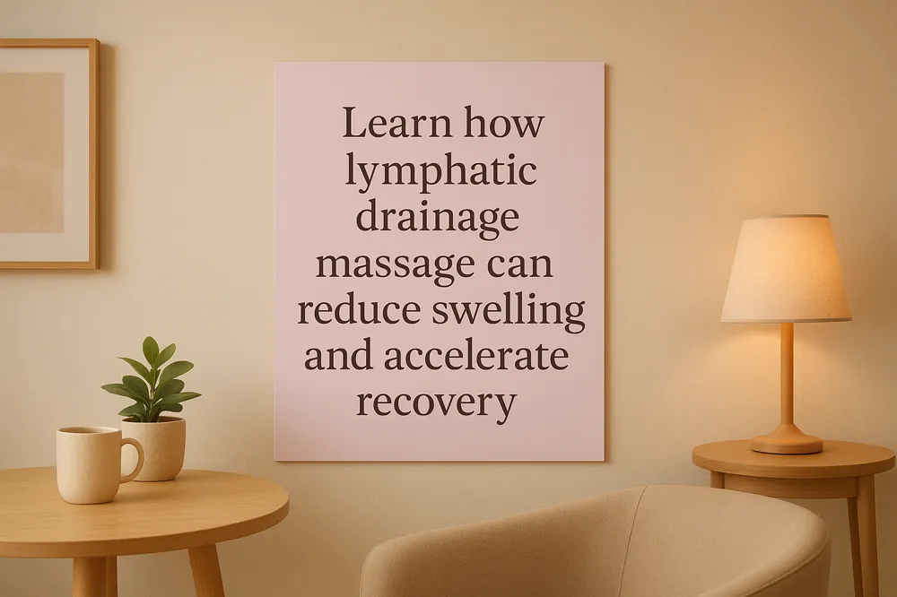 Learn how lymphatic drainage massage can reduce swelling and accelerate recovery.
