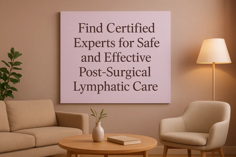 Find Certified Experts for Safe and Effective Post-Surgical Lymphatic Care