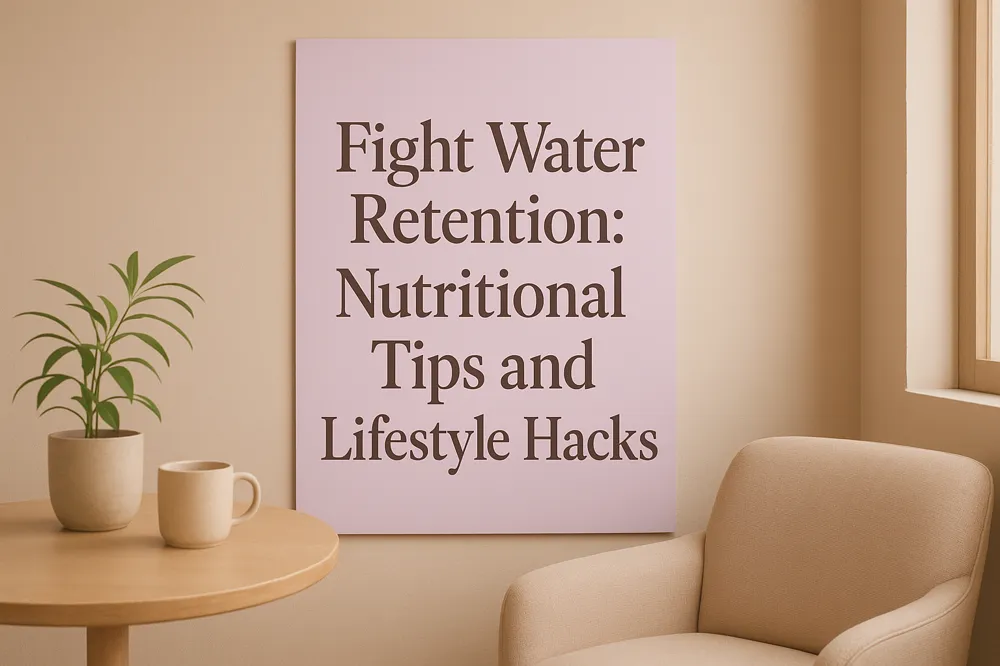 Fight Water Retention: Nutritional Tips and Lifestyle Hacks