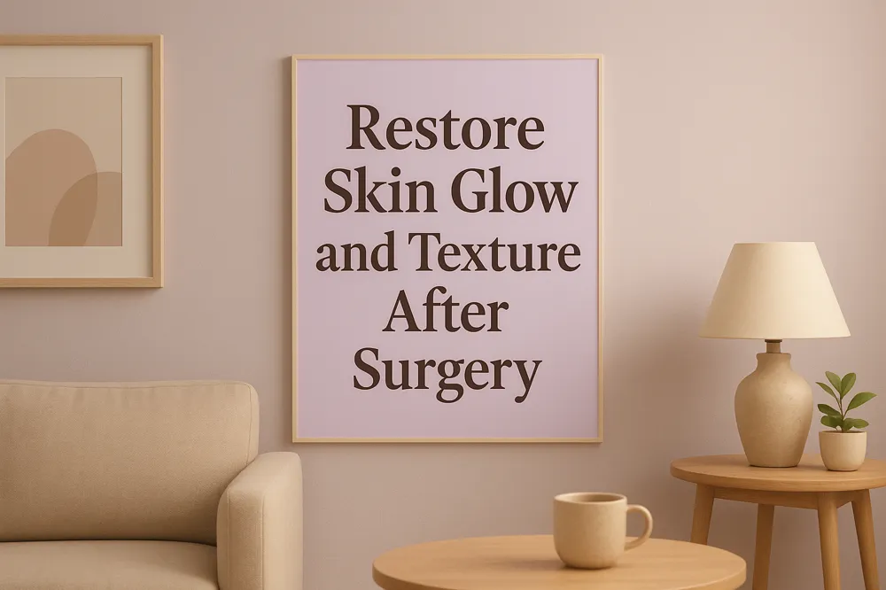 Restore Skin Glow and Texture After Surgery