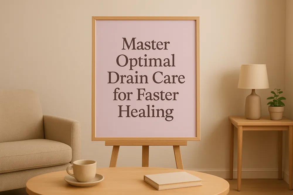 Master Optimal Drain Care for Faster Healing